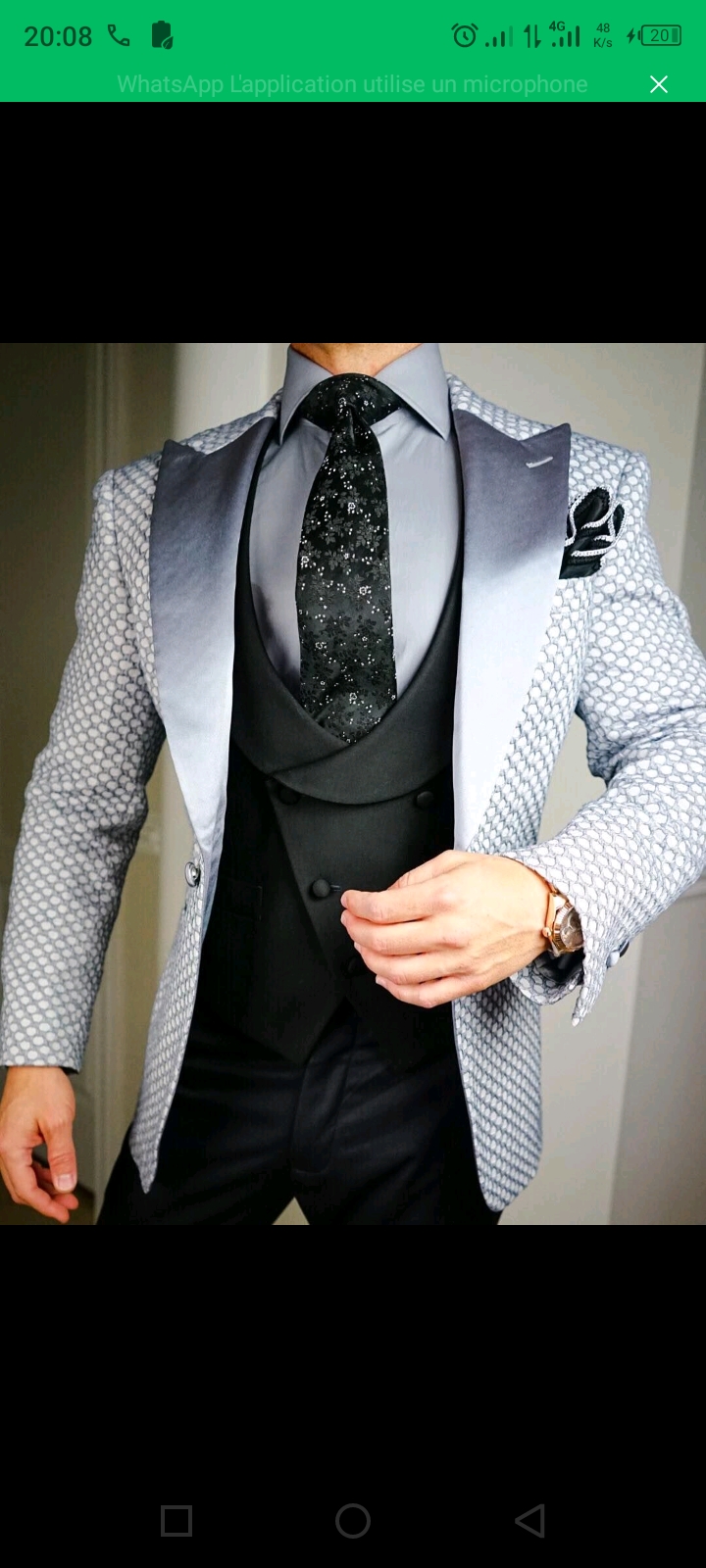 Veste homme