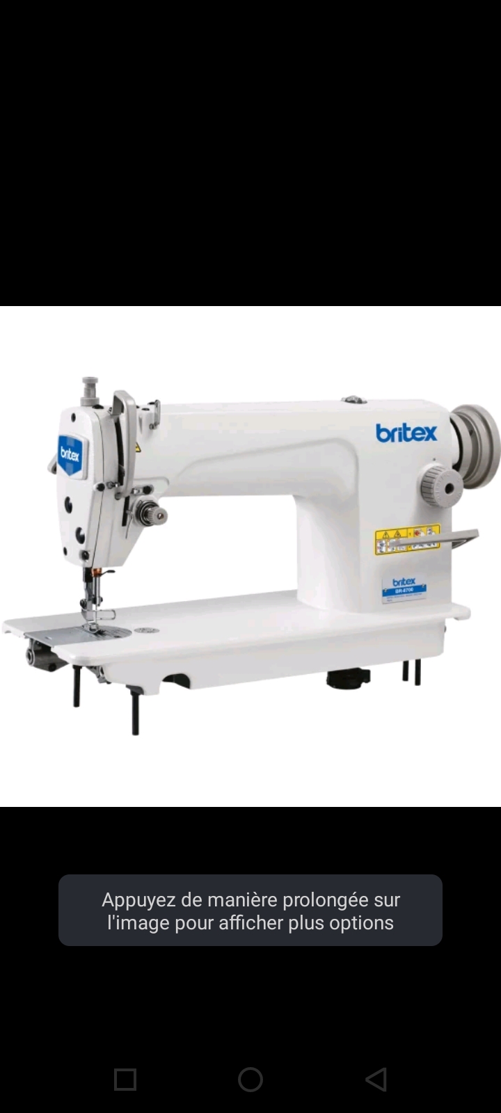Machine à coudre