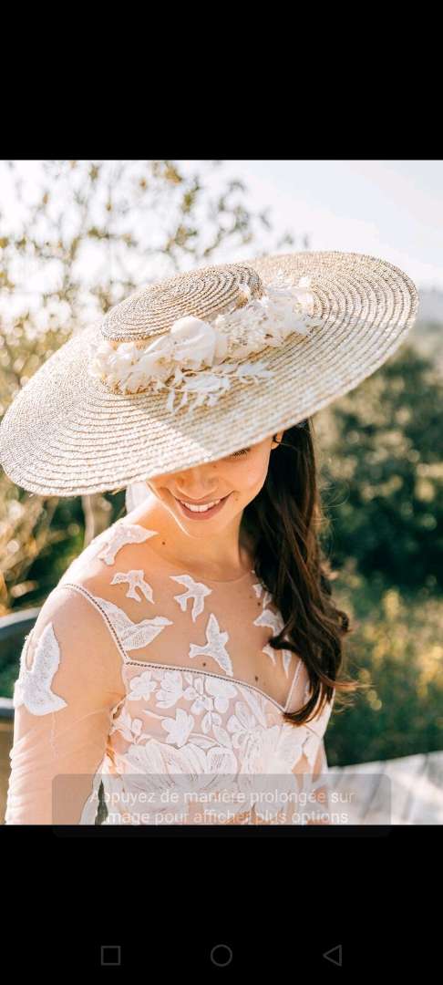 Chapeau mariage