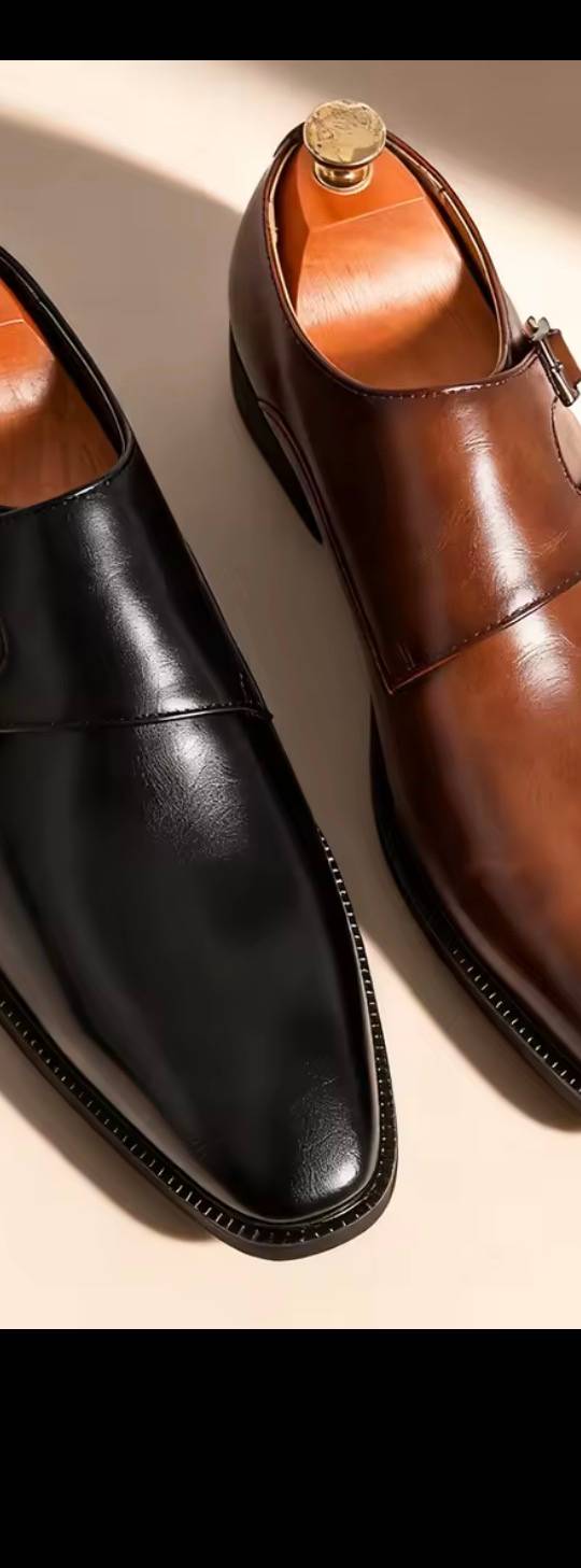 Rétro classique chaussures en cuir